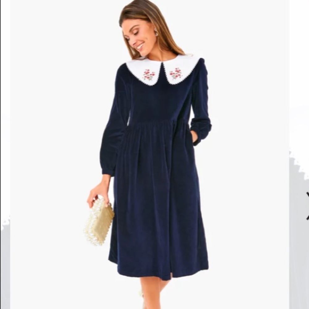 Navy Velvet Pasque Dress
MEADOWS